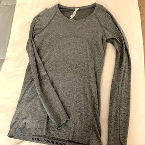 Lululemon Seamless Long Sleeve Top